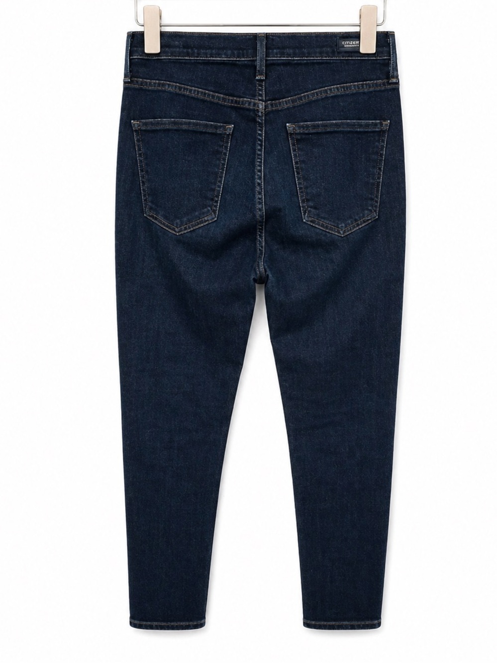 Citizens of Humanity Rocket Crop High Rise Skinny Ankle Jeans 28 Dark Wash - Picture 2 of 8